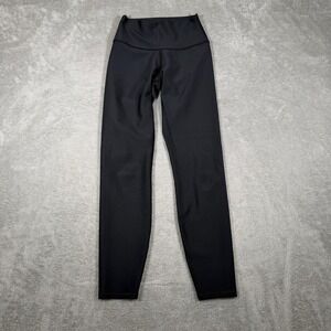 Alo Yoga Leggings Womens XS Black High Rise Activewear Athletic Workout